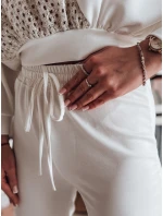 Dámské tepláky v barvě ecru Dstreet model 21985762 - FashionStreet