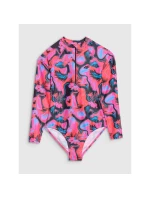 Dievčenské jednodielne plavky 4F 4FJWSS25USWSF094-90A Dievčenské jednodielne plavky 4F 4FJWSS25USWSF094-90A