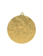 Zlatá medaila - beh - oceľová medaila 50 mm