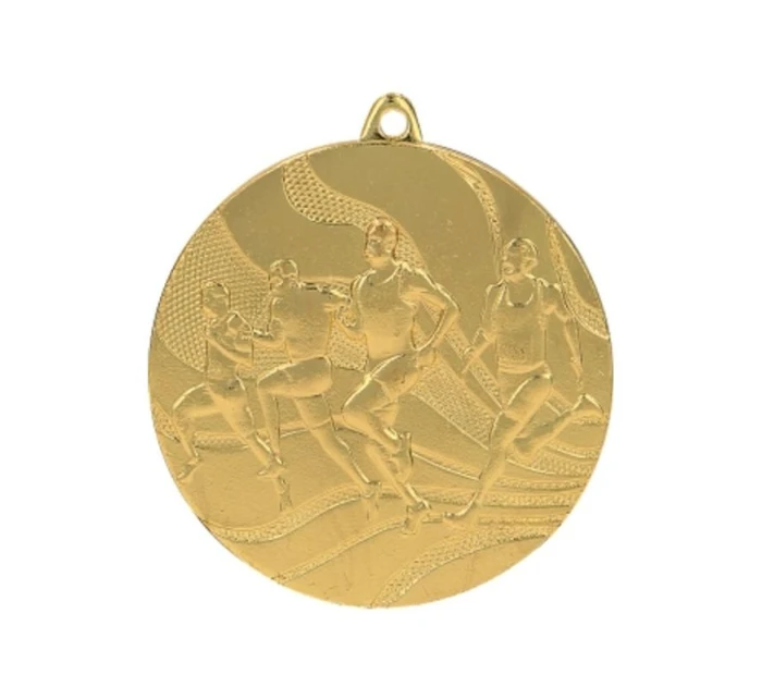 Zlatá medaila - beh - oceľová medaila 50 mm