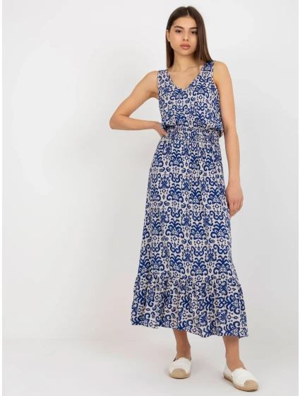 Šaty model 18445638 tmavě modré - FPrice Šaty model 18445638 tmavě modré - FPrice