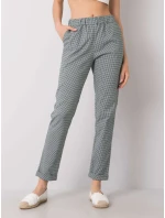 Nohavice LK SP 507739.20 čierna a zelená