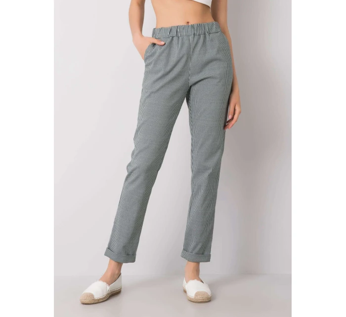 Nohavice LK SP 507739.20 čierna a zelená