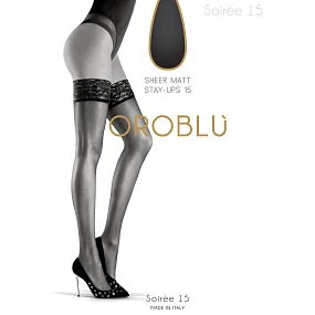 Punčochy samodržící 15  model 3490447 - Oroblu