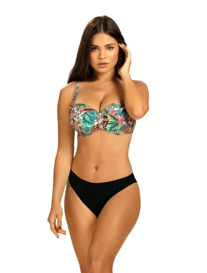 Dámske dvojdielne plavky Hawaii 9 S730HA9-2 Kvetinový vzor - Self