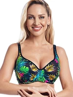 Vrchný diel plaviek Sumba P1201 Black and Green - Fantasy