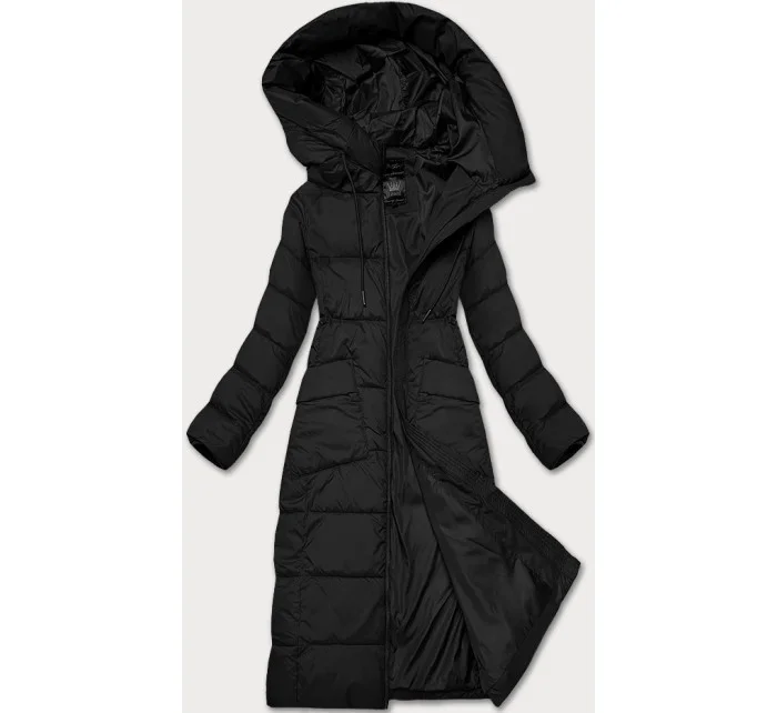 długa kurtka zimowa damska czarna model 21247824 - Libland