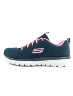 Skechers Graceful-Get Dámske športové topánky Pohodlné ľahké priedušné Dark Blue Women's