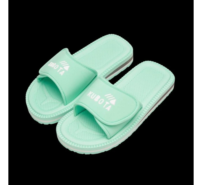 Klapky na suchý zip klasické pastelově zelené model 21721311 - Kubota Klapky na suchý zip klasické pastelově zelené model 21721311 - Kubota