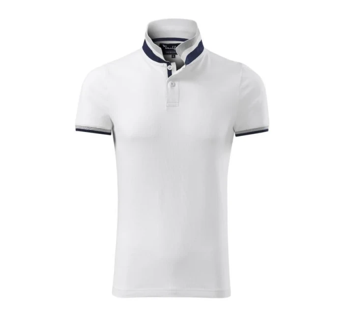 Malfini Collar Up M MLI-25600 biele polo tričko