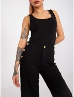 RO džínsové nohavice SP PNT N04.34 čierna