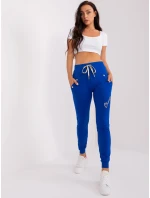 Spodnie dresowe RV DR model 18843667 kobaltowy - FPrice Spodnie dresowe RV DR model 18843667 kobaltowy - FPrice