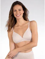 Dámska podprsenka bez kostice 5166 Béžová - Naturana