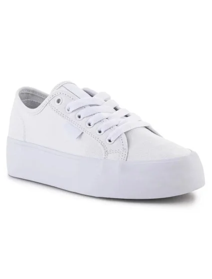 Dámske tenisky na platforme Manual W ADJS300280-WW0 White - Dc Dámske tenisky na platforme Manual W ADJS300280-WW0 White - Dc