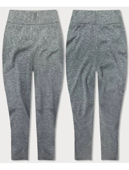 Šedé bavlněné 3/4 legíny model 18433296 - J.STYLE Šedé bavlněné 3/4 legíny model 18433296 - J.STYLE