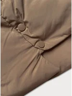 przejściowa kurtka damska  ciemny beżowy model 21248532 - J.STYLE