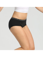 Bavlnené menštruačné nohavičky MENSTRUAL BOXER NORMAL - BELLINDA - čierna