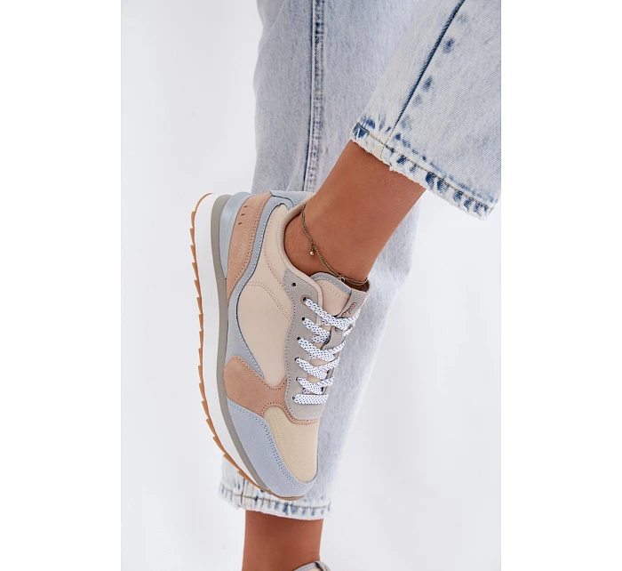 Dámské semišové tenisky McArthur MA2512W Modré Dámské semišové tenisky McArthur MA2512W Modré