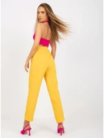 Nohavice BR SP 219.71 tmavo žltá