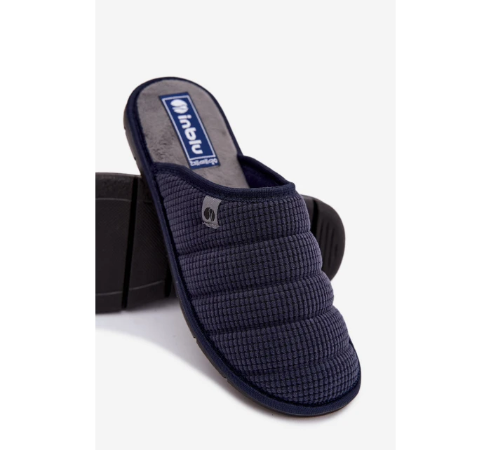 Pánske domáce papuče Inblu - granátové