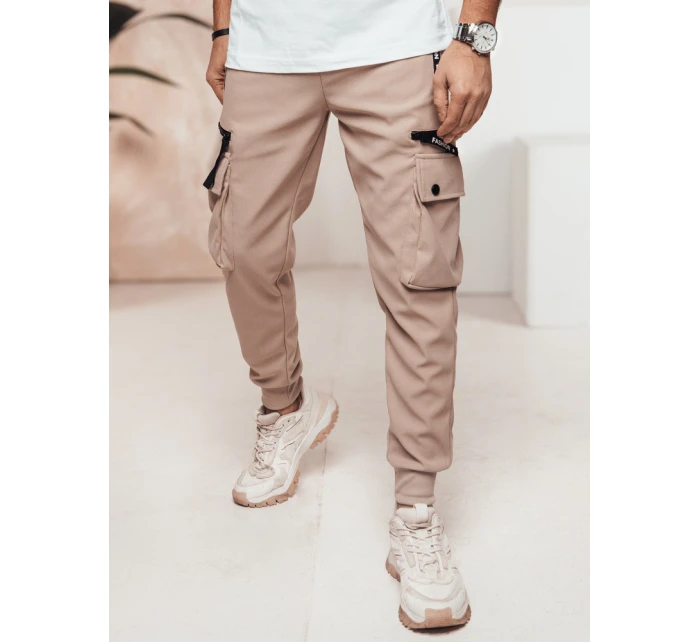 Pánské khaki kalhoty Dstreet model 21982830 - FashionStreet