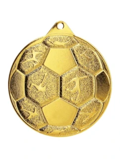 OCEĽOVÁ MEDAILA FUTBALOVÁ FI 50 MMC8850/G - ZLATÁ