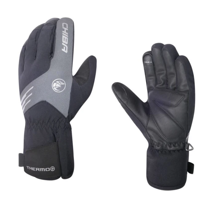CHIBA Rękawiczki THERMO PLUS czarne 3XL