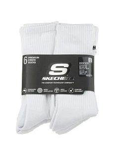Core Crew LG ponožky bílé model 22380359 - Skechers