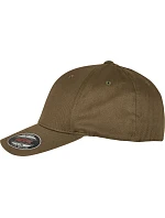 6 panelová kšiltovka z bio bavlny olive model 22537031 - Flexfit 6 panelová kšiltovka z bio bavlny olive model 22537031 - Flexfit