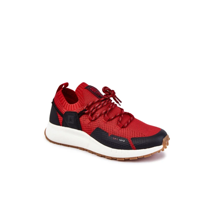 Męskie Buty Sportowe Big Star KK174013 Czerwone