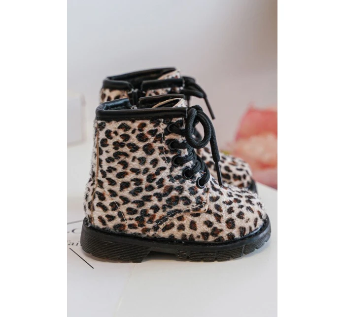 Dětské Botky s Zipem Bežové model 21636505 - Boto