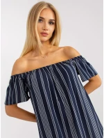 Sukienka model 21110877 granatowy - FPrice Sukienka model 21110877 granatowy - FPrice