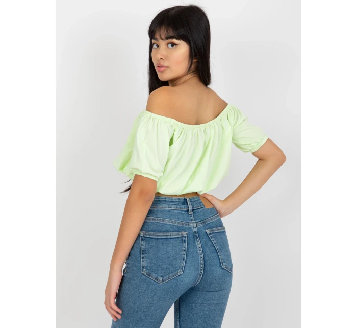 Dámska blúzka EM BZ HS 20 257.40x mentolová - FPrice