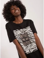 Tričko PM TS 4588.79 čierna