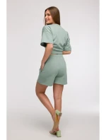 model 21047240 Šortky s kapsami mátové - BeWear model 21047240 Šortky s kapsami mátové - BeWear
