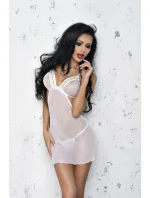 Sexy košilka Nicole chemise bílá Me model 17756979 - Me Seduce