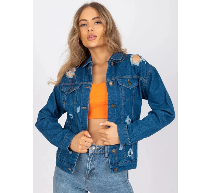 Dámska bunda RO KR CKT 4006 16x modrá - FPrice