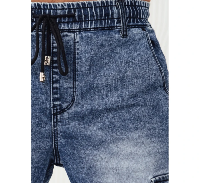 Pánske bojové nohavice modré FashionStreet UX4229 Pánske bojové nohavice modré FashionStreet UX4229