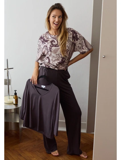 Mefemi Iris pyžamo PW72 v plnej dĺžke S-2XL