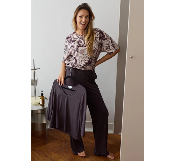 Mefemi Iris pyžamo PW72 v plnej dĺžke S-2XL