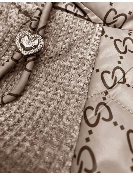 kurtka z camel model 20334676 - VASTON FASHION kurtka z camel model 20334676 - VASTON FASHION