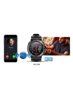 VELTORI VT130-1 Smartwatch Čierny silikónový remienok VELTORI VT130-1 Smartwatch Čierny silikónový remienok