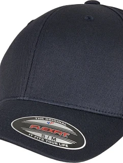 6 panelová kšiltovka z bio bavlny dark navy model 22537040 - Flexfit