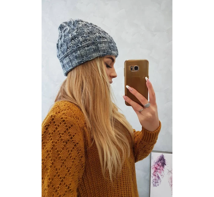 Dámska čiapka Eliza K205 dark grey+jeans Dámska čiapka Eliza K205 dark grey+jeans