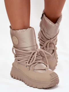 Kožené sněhule na platformě model 21728499 - Lee Cooper