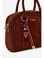 Eko Semišová Kabelka s Camel model 22111558 - Flora&Co