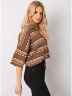 Blúzka 269 BZ 15501.95P hnedá