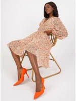 Šaty CHA SK model 17265028 béžová - FPrice Šaty CHA SK model 17265028 béžová - FPrice