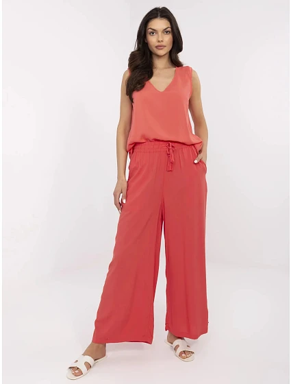 Spodnie model 22403533 koralowy - FPrice Spodnie model 22403533 koralowy - FPrice