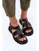 Sandále model 215341 Krok vo veľkom štýle Sandále model 215341 Krok vo veľkom štýle